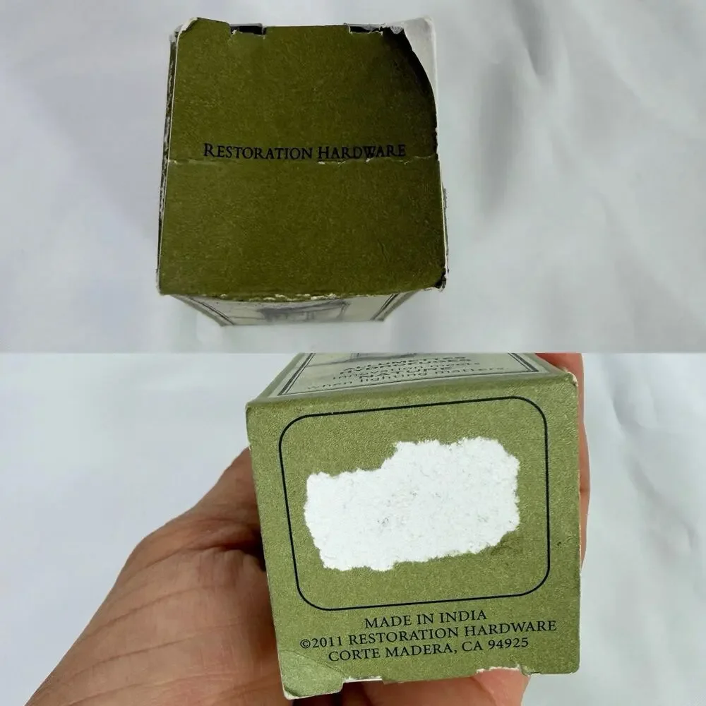 Restoration Hardware Storm proof Matches In Container And Box, camping, hiking